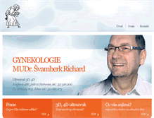 Tablet Screenshot of gyn-horovice.cz